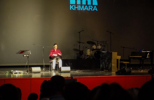 Mit der Handpan in der Stadthalle Wien